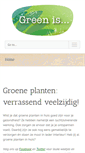 Mobile Screenshot of greenisall.com
